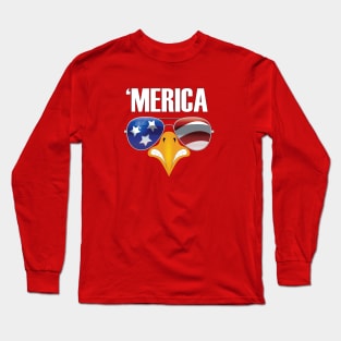 Merica Eagle Long Sleeve T-Shirt